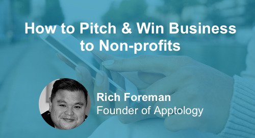 How To Pitch and Win Business to Non-profits [Webinar]